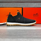 HM Men's Eclair Sneaker Black Flyknit 664795