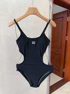 Miu Swimsuits Black Cotton 180534
