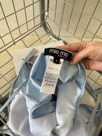 Miu Swimsuits Light Blue Cotton 180533