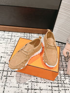 HM Increase Sneaker Dark Beige Suede 965676