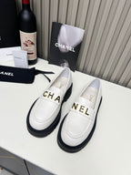 CC Moccasins White Lambskin 944570
