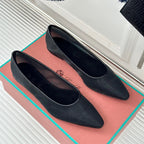 LP Primula Ballet Flat In Black Mesh Fabric With Suede Lining 989404