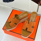 HM Platform Brown Lambskin 316415