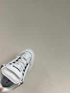 CD Sneaker In White Calfskin And Mesh Fabric 109256