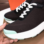 HM Men's Sneaker Brown Flyknit 548108