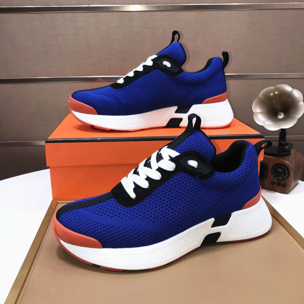 HM Men's Sneaker Blue Flyknit 548114