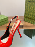 GG SIGNORIA SLINGBACK PUMP CANDY LAMBSKIN