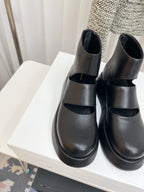 The Row 2025 Boot Black Sheepskin 576058