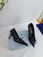 PRA 26SS High Heels Pumps 75 Black Patent Leather 592352
