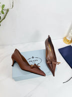 PRA 26SS Pump 55 Brown Cowhide 592407