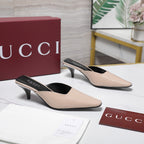 GG Cruise 2026 Mule 60mm Light Beige Sheepskin 601085