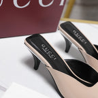 GG Cruise 2026 Mule 60mm Light Beige Sheepskin 601085