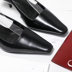 GG Cruise 2026 Slingback 55mm Black Sheepskin 601093