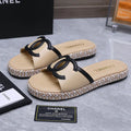 CC 2026 Slippers Beige Sheepskin 758401