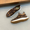 HM Men's Katana Sneaker Brown Calfskin 620162