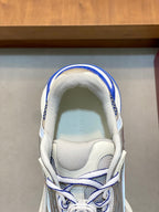GG Men's 2.0 Sneakers Blue Grey Cowhide 720704