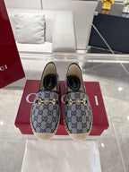 GC 2025 Espadrille With Horsebit Black Canvas 292456