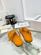 Loewe Ease Thong Muticolor Sheepskin