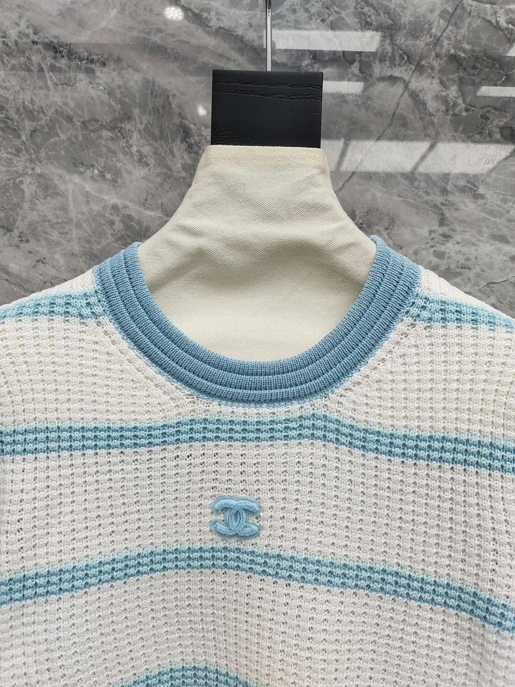 CC 25 Striped Sweater Tencel 283776