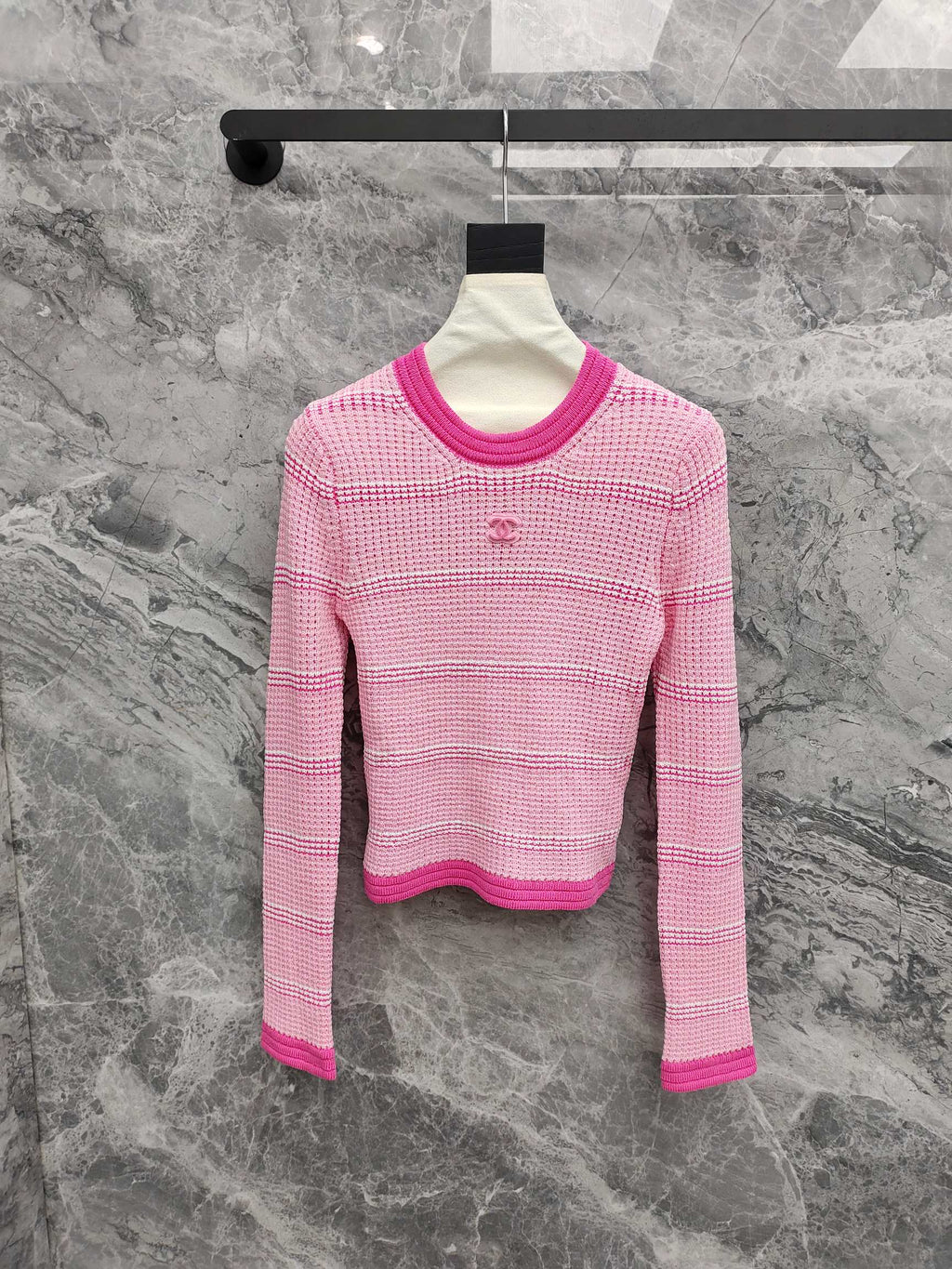 CC 25 Striped Sweater Tencel 283776