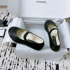 CC Mary Janes 15mm In Black Patent Leather 144720