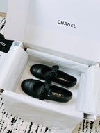 CC Mary Janes 15mm In Black Cowhide 144487