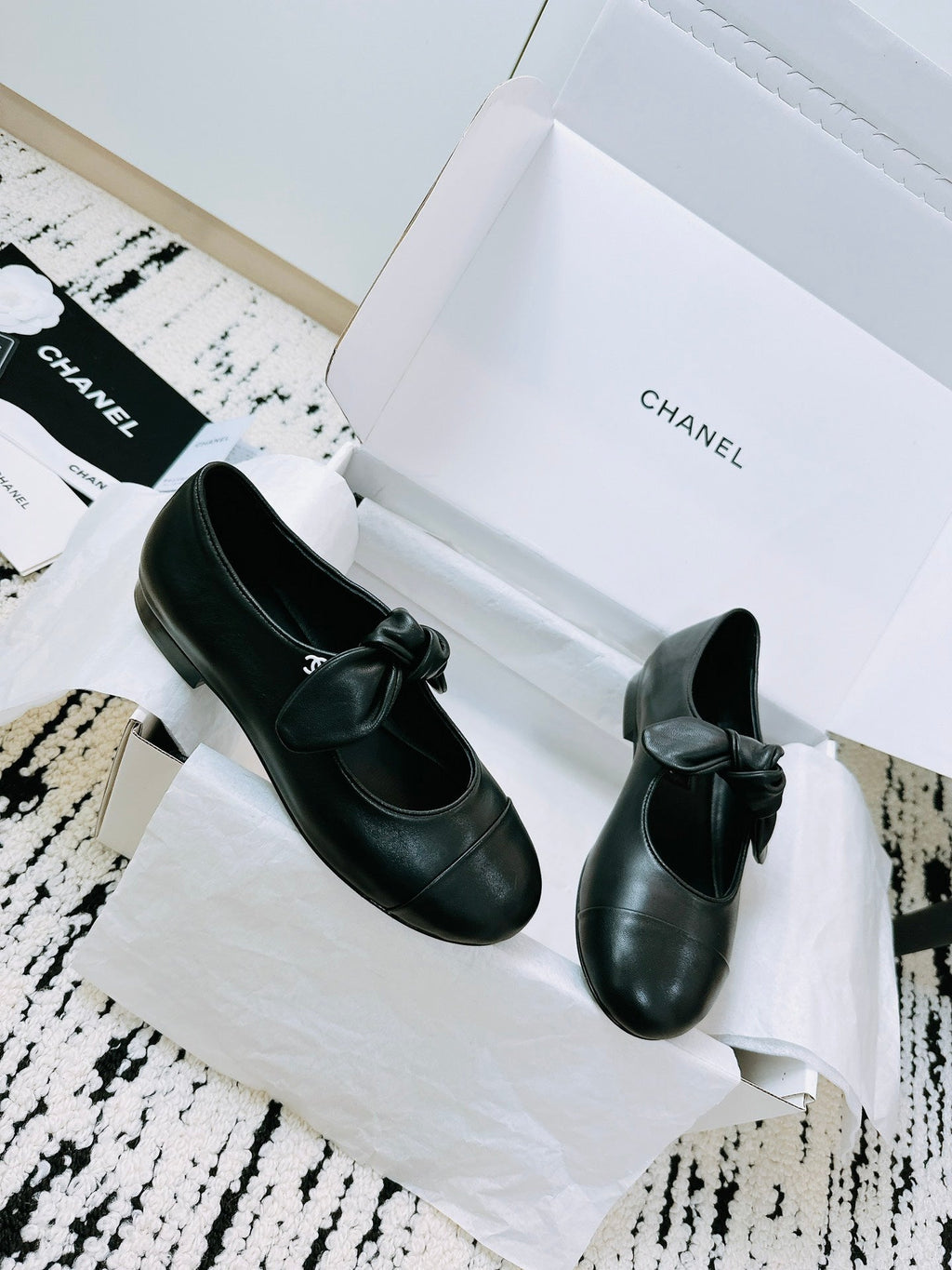 CC Mary Janes 15mm In Black Cowhide 144487
