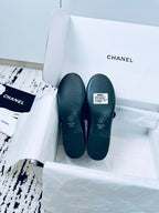 CC Mary Janes 15mm In Black Cowhide 144487