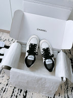CC Sneaker In Black Cowhide 144509