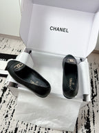 CC SS 2026 Pre Moccasin Black Calfskin 628282