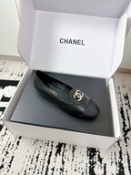 CC SS 2026 Pre Moccasin Black Calfskin 628282