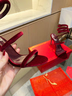 RC Sandals Red   Velvet Sheepskin 341989