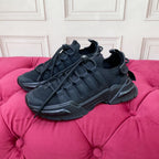 DC 24 Airmaster Sneakers Black Cowhide 947293