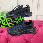 DC 24 Airmaster Sneakers Black Cowhide 947293