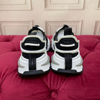 DC 24 Airmaster Sneakers White Black Cowhide 947301