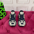 DC 24 Airmaster Sneakers Beige Black Cowhide 947305