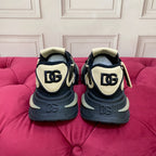 DC 24 Airmaster Sneakers Beige Black Cowhide 947305