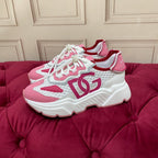 DC 24 Daymaster Sneakers White Pink Cowhide & Demin 167332