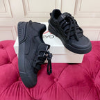 DC 25 Casual Sports Shoes Black Cowhide & Mesh 232263