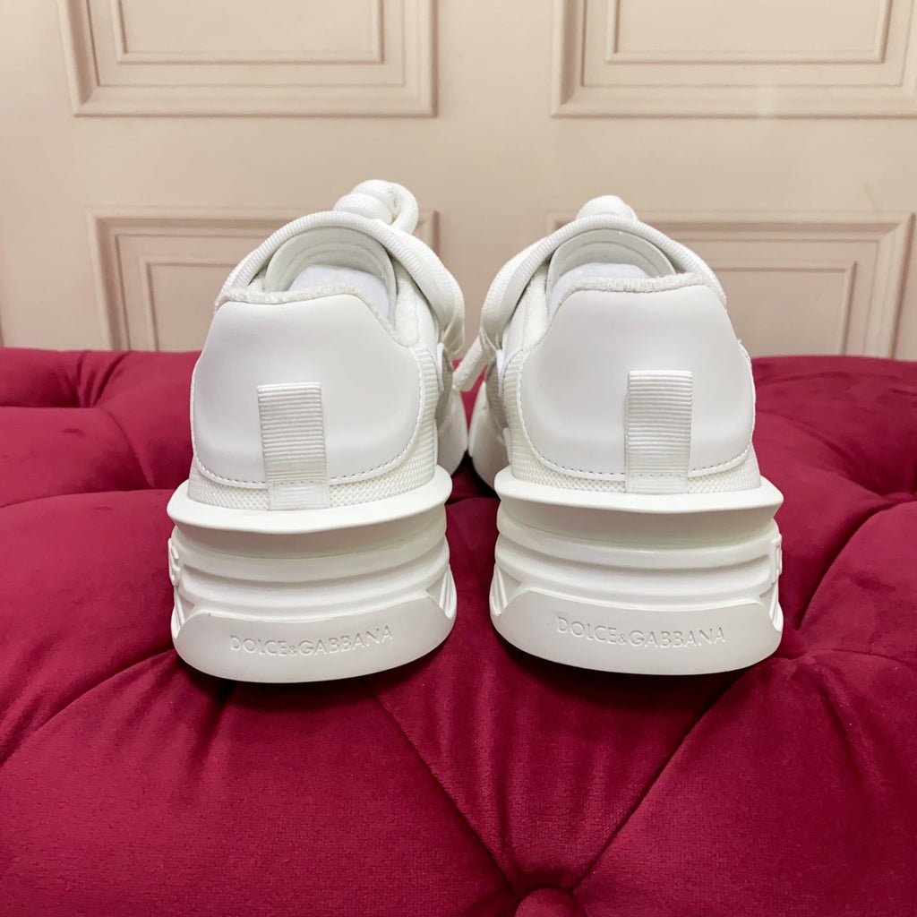 DC 25 Casual Sports Shoes White Cowhide & Mesh 232262