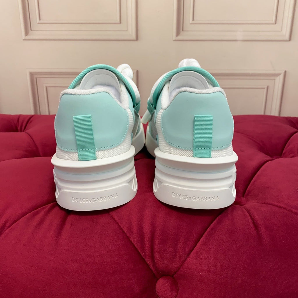 DC 25 Casual Sports Shoes Minty Green Silk Cowhide & Mesh 271103