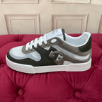 DC 25 Strobel Portofino Light Sneakers Black Brown Mesh & Sheepskin 271119