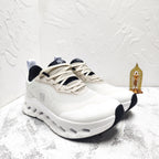 CLOUDTILT 2.0 SNEAKER PALE GRAY CALFSKIN AND BREATHABLE MESH