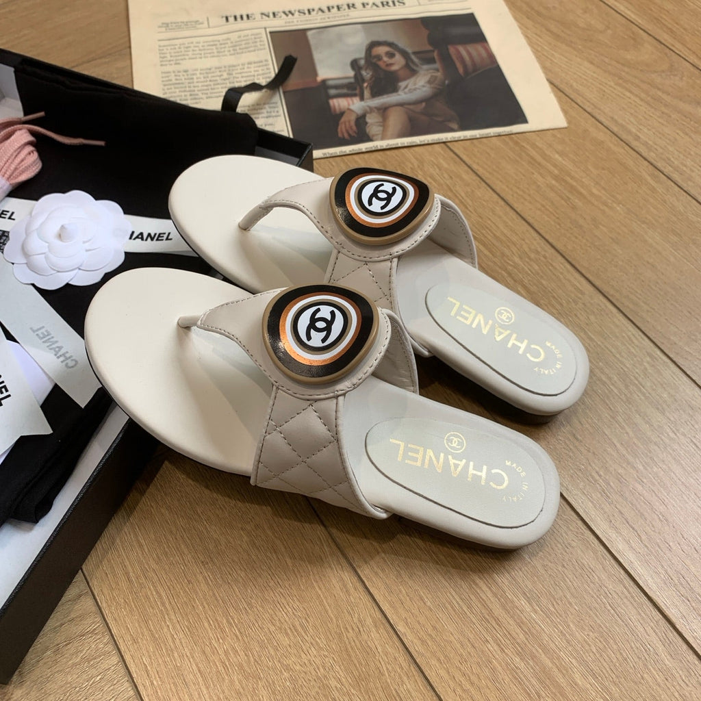 CC 25 Thong Slippers Multicolor   Custom Material 307013