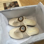 CC 25 Thong Slippers Multicolor   Custom Material 307013