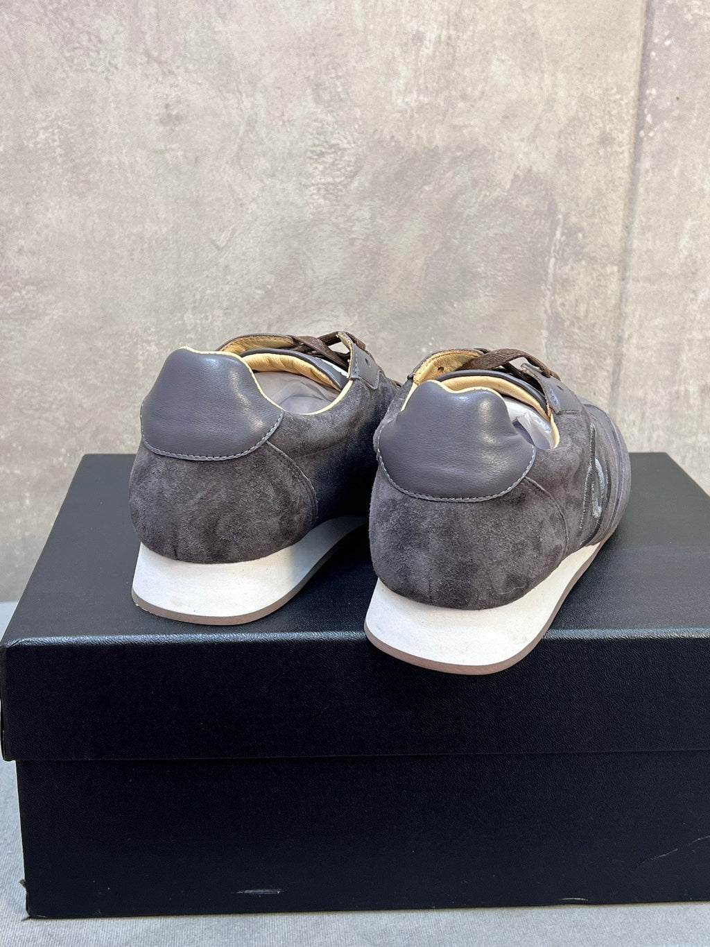 CC 26P Sneakers Grey-Purple Suede 682523
