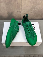 LOEW 26s Grip Sneaker Teal Green Suede Sheepskin 682762