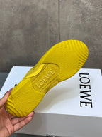 LOEW 26s Grip Sneaker Yellow Suede Sheepskin 682763