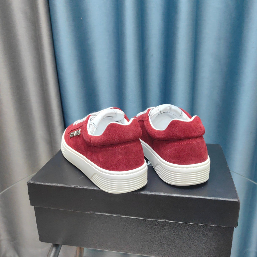 CC Sneaker Red Suede