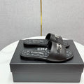 CC 25 Mule Sandals Black Sheepskin 368799
